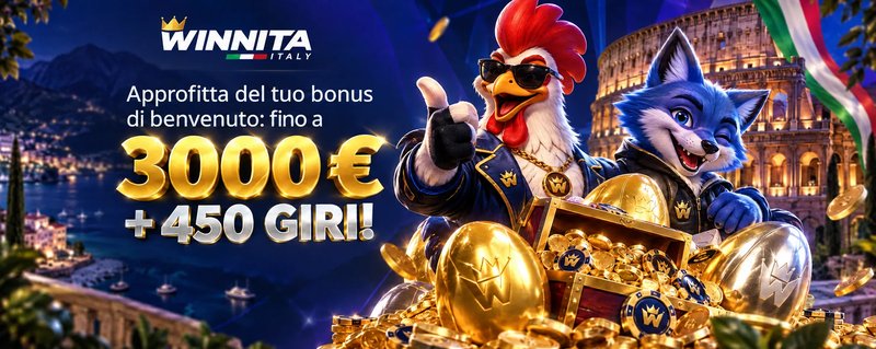 Winnita casinò - Scopri il nuovo casinò Winnita: accedi, gioca e vinci